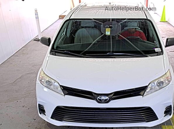 5TDZZ3DC4LS065096 2020 TOYOTA SIENNA  Вид наклейки с VIN-кодом