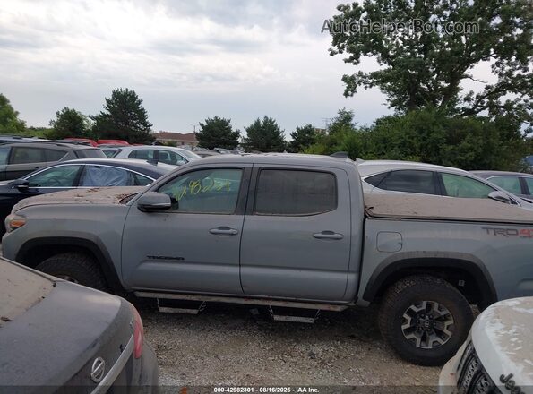 5TFCZ5AN8MX255146 2021 TOYOTA TACOMA Gray Սալոնի 360 աստիճան տեսք