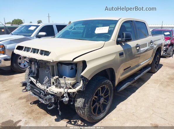 5TFDY5F15LX890076 2020 TOYOTA TUNDRA Tan წინა მარცხენა ხედი სამი მეოთხედიდან