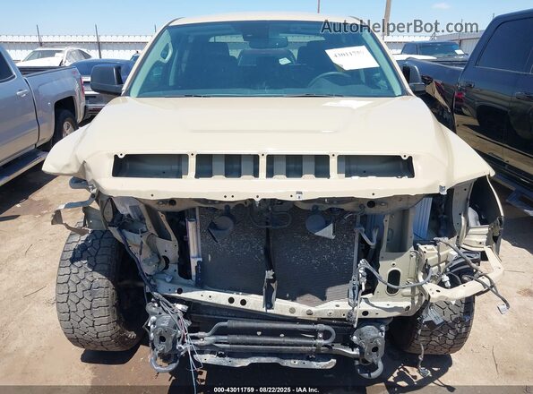 5TFDY5F15LX890076 2020 TOYOTA TUNDRA Tan უკანა სალონის ხედი