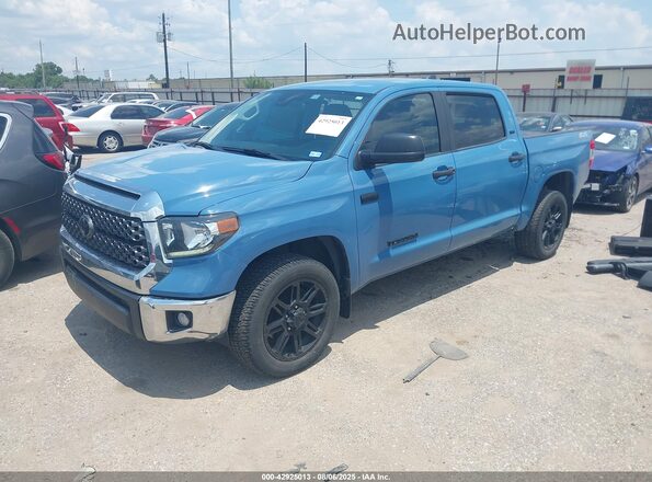 5TFEY5F11LX259264 2020 TOYOTA TUNDRA Blue Przód lewy