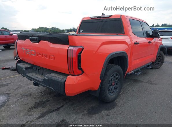 5TFPC5DB7PX018706 2023 TOYOTA TUNDRA HYBRID Оранжевый Задняя правая четверть