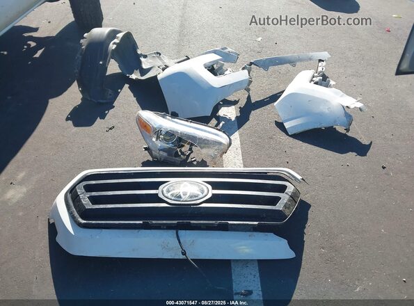 5TFRX5GN5LX172098 2020 TOYOTA TACOMA White Vista del cuadro de instrumentos