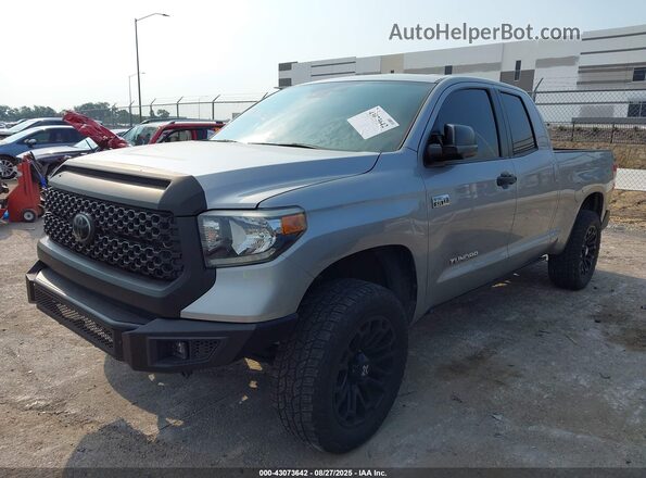 5TFRY5F19MX281709 2021 TOYOTA TUNDRA Серый Передняя левая четверть