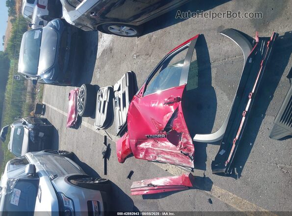 5TFWA5DB8SX254033 2025 TOYOTA LIMITED Red Вид щитка приладів
