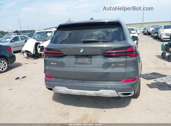 5UX13EU0XS9W62667 2025 BMW X5 Black 