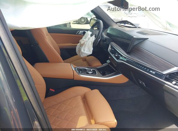 5UX13EU0XS9W62667 2025 BMW X5 Black Vista interior delantera
