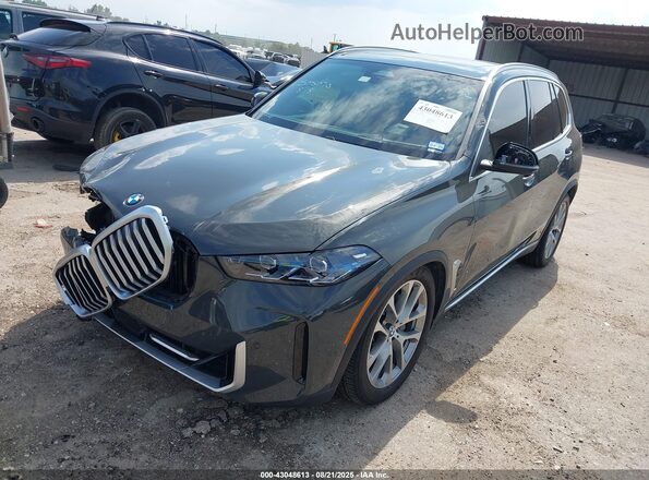 5UX13EU0XS9W62667 2025 BMW X5 Black Vista tres cuartos delantera izquierda