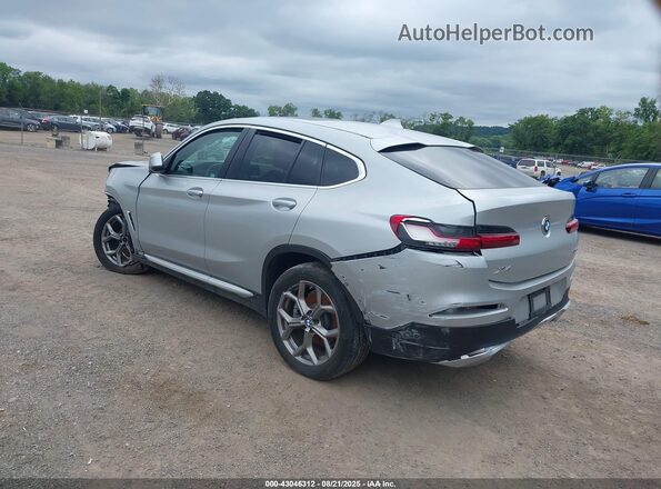 5UX2V1C03L9B30237 2020 BMW X4 Silver Rear left