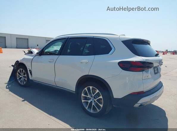 5UX43EU00R9T57721 2024 BMW X5 White Задня ліва чверть
