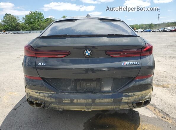 5UX43EX07R9V11935 2024 BMW X6 Black Widok z tyłu