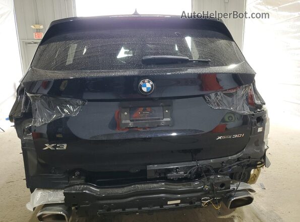 5UX53DP03R9V80572 2024 BMW X3 Black 