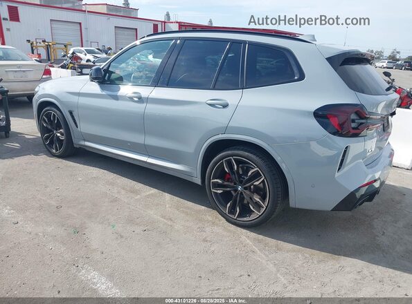 5UX83DP03P9R88094 2023 BMW X3 Gray უკანა მარცხენა
