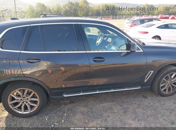 5UXCR6C02P9P38243 2023 BMW X5 Gray Вид задньої частини салону