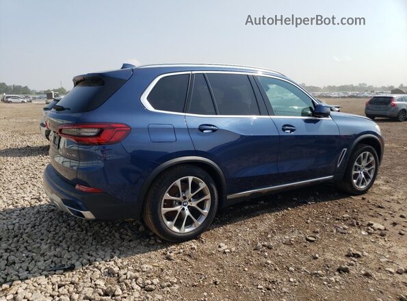 5UXCR6C04LLL76283 2020 BMW X5 Blue უკანა მარჯვენა