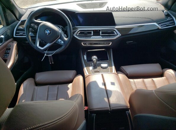 5UXCR6C04LLL76283 2020 BMW X5 Blue წინა პანელის ხედი