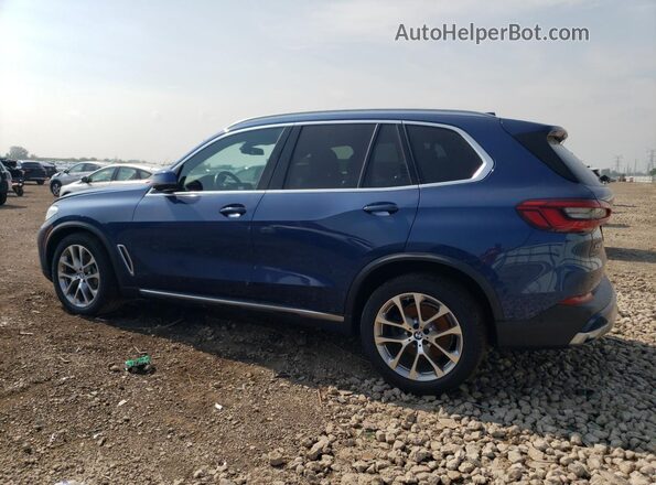 5UXCR6C04LLL76283 2020 BMW X5 Blue უკანა მარცხენა
