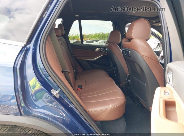 5UXCR6C07L9B87353 2020 BMW X5 Blue Вид наклейки з VIN-кодом