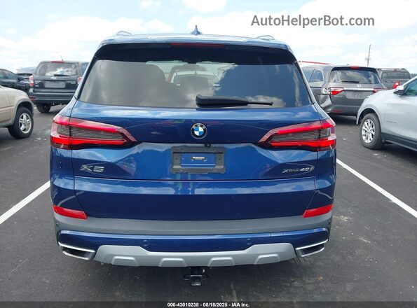 5UXCR6C07M9F35900 2021 BMW X5 Blue 