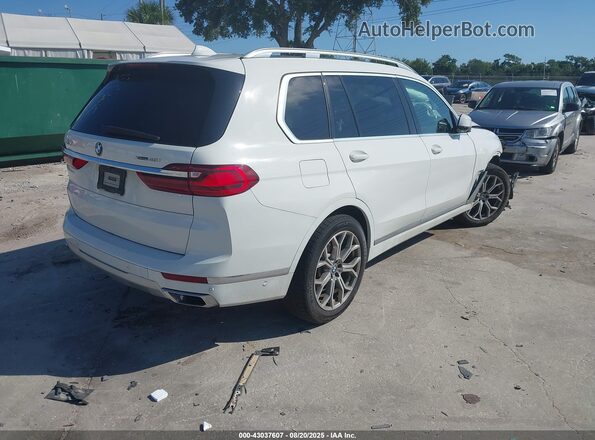 5UXCW2C05L9C50869 2020 BMW X7 White Tył prawy