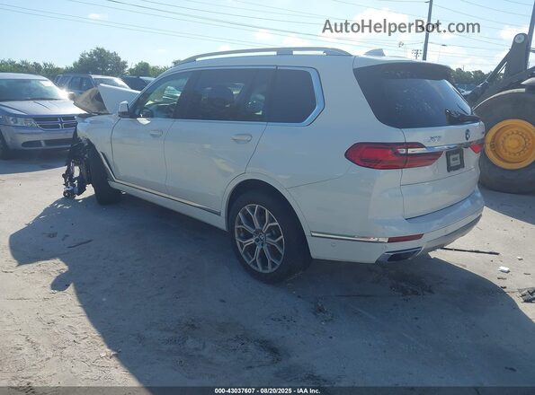 5UXCW2C05L9C50869 2020 BMW X7 White Tył lewy