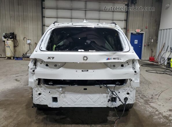 5UXCX6C00M9F17552 2021 BMW X7 White Widok z tyłu