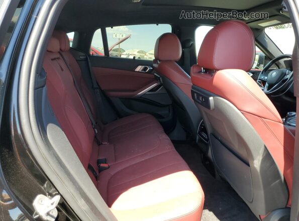 5UXCY6C00L9C74787 2020 BMW X6 Black Вид підкапотного простору