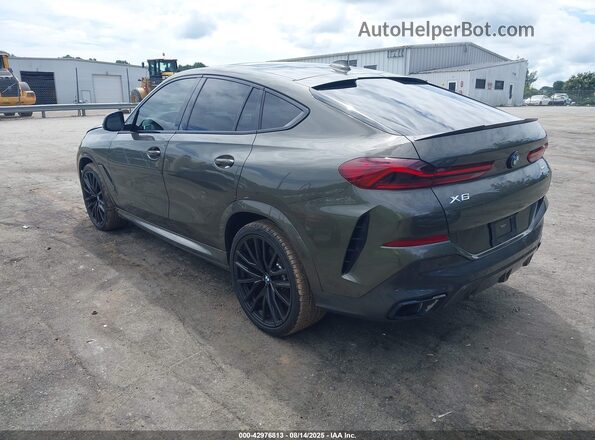 5UXCY6C08L9B96260 2020 BMW X6 Green Trasero izquierdo