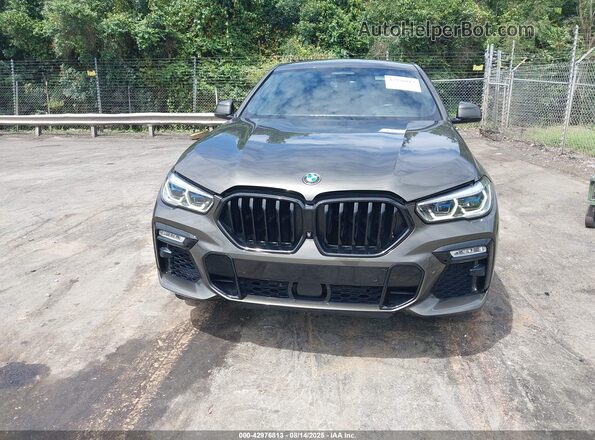 5UXCY6C08L9B96260 2020 BMW X6 Green Vista del cuadro de instrumentos