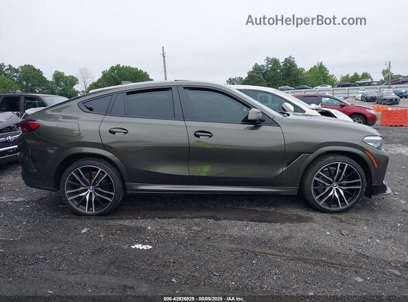 5UXCY6C0XM9G28168 2021 BMW X6 Green ხელსაწყოთა პანელის ხედი
