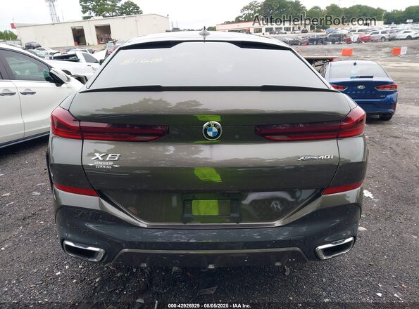 5UXCY6C0XM9G28168 2021 BMW X6 Green 