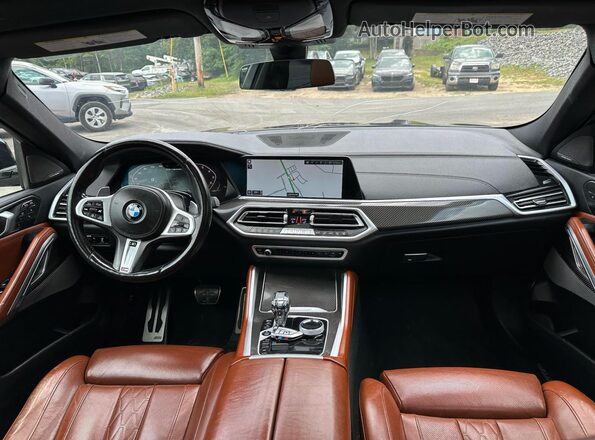 5UXCY8C06N9J82529 2022 BMW X6 Blue 
