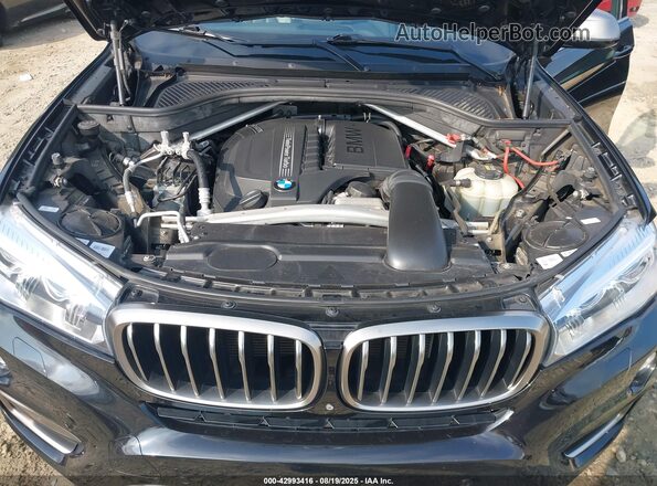 5UXKU0C32H0G68172 2017 BMW X6 Черный Вид сзади