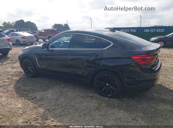 5UXKU0C32H0G68172 2017 BMW X6 Черный Панорамный вид салона 360°