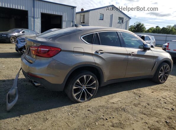 5UXKU2C33H0U28914 2017 BMW X6 Tan Trasero derecho