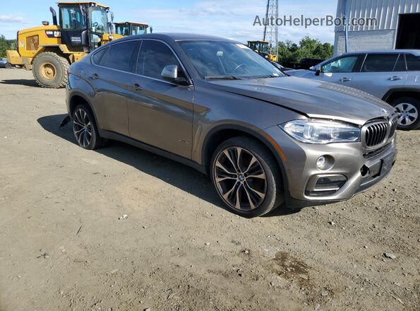 5UXKU2C33H0U28914 2017 BMW X6 Tan Delantero derecho