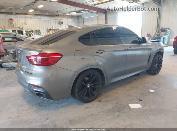 5UXKU2C56H0N85239 2017 BMW X6 Gray უკანა მარჯვენა