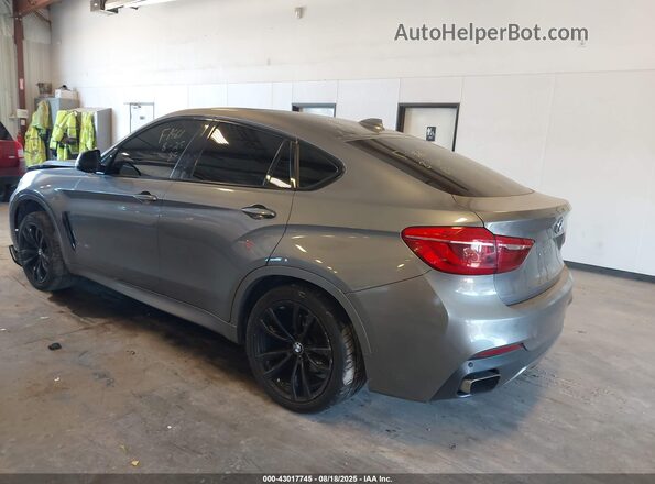 5UXKU2C56H0N85239 2017 BMW X6 Gray უკანა მარცხენა