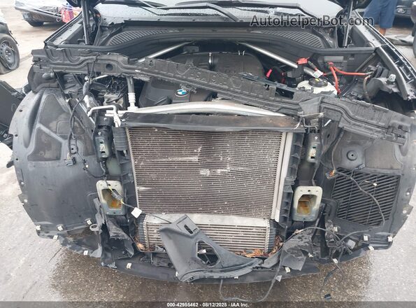 5UXKU2C57K0Z65634 2019 BMW X6 Black Вид ззаду