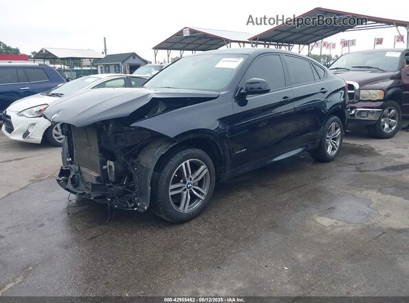 5UXKU2C57K0Z65634 2019 BMW X6 Black Передня ліва чверть