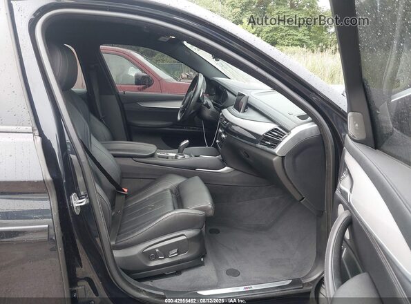 5UXKU2C57K0Z65634 2019 BMW X6 Black Вид салону спереду