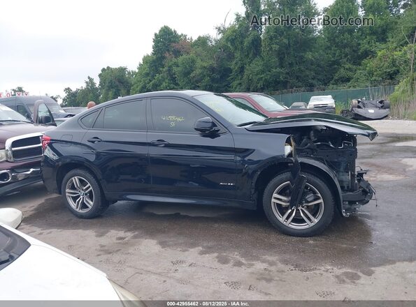 5UXKU2C57K0Z65634 2019 BMW X6 Black Панорамний вид салону 360°