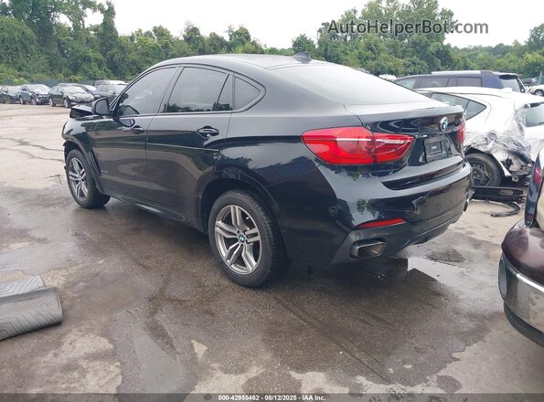 5UXKU2C57K0Z65634 2019 BMW X6 Black Задня ліва чверть