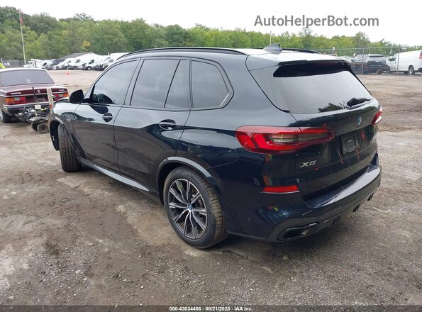 5UXTA6C02N9M01270 2022 BMW X5 Black Trasero izquierdo