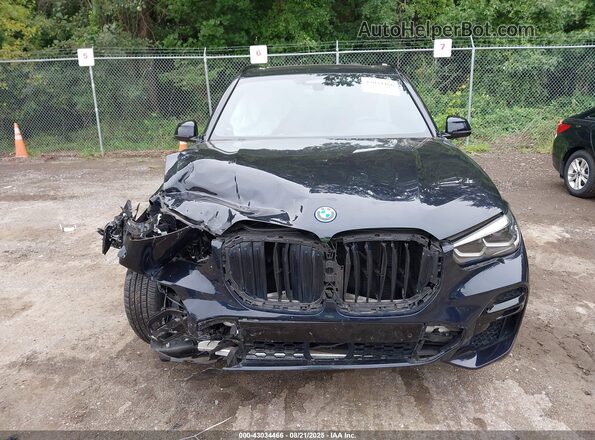 5UXTA6C02N9M01270 2022 BMW X5 Black Vista del cuadro de instrumentos