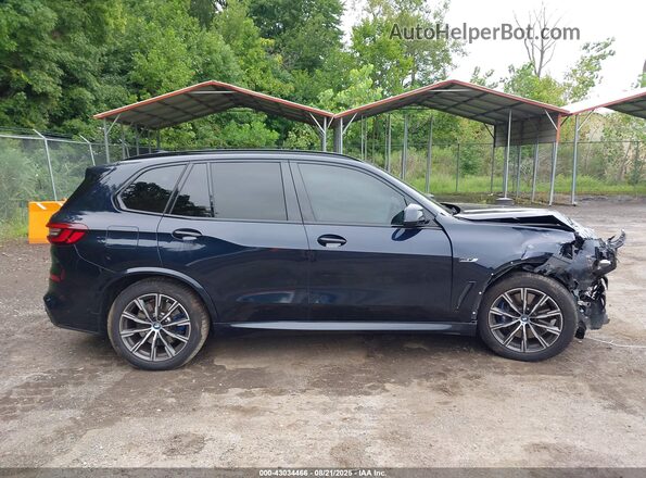 5UXTA6C02N9M01270 2022 BMW X5 Black Vista interior trasera