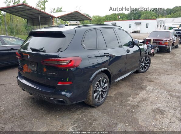 5UXTA6C02N9M01270 2022 BMW X5 Black Trasero derecho