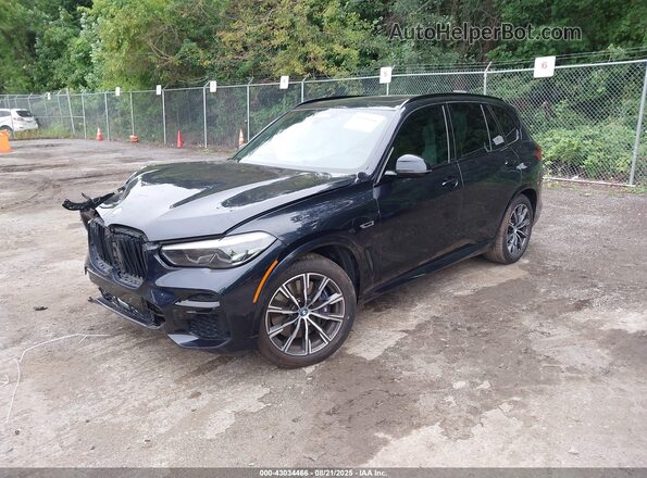 5UXTA6C02N9M01270 2022 BMW X5 Black Vista tres cuartos delantera izquierda