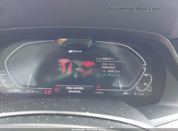 5UXTA6C02N9M01270 2022 BMW X5 Black Vista de los asientos traseros
