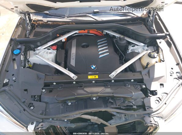 5UXTA6C06M9E96787 2021 BMW X5 White Vista trasera